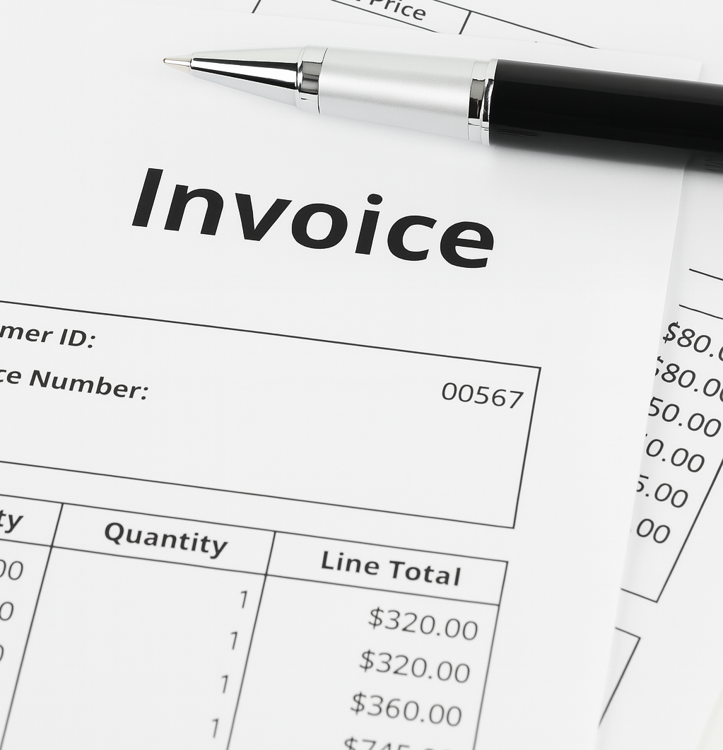 AI Invoice Data Extraction